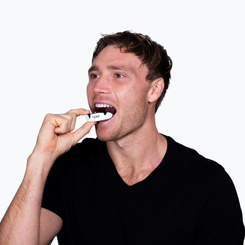 Mundschutz Opro Silver black/white/white 5