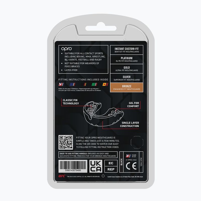 Opro UFC GEN2 Kieferprotektor schwarz 9486-BRONZE 3