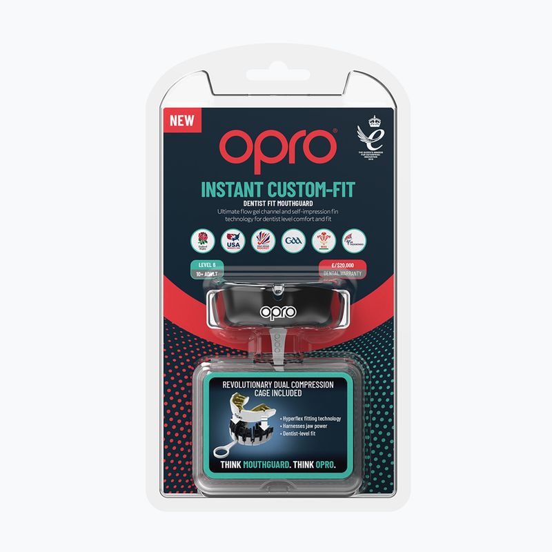 Opro Instant Custom Fit Kieferprotektor schwarz 2