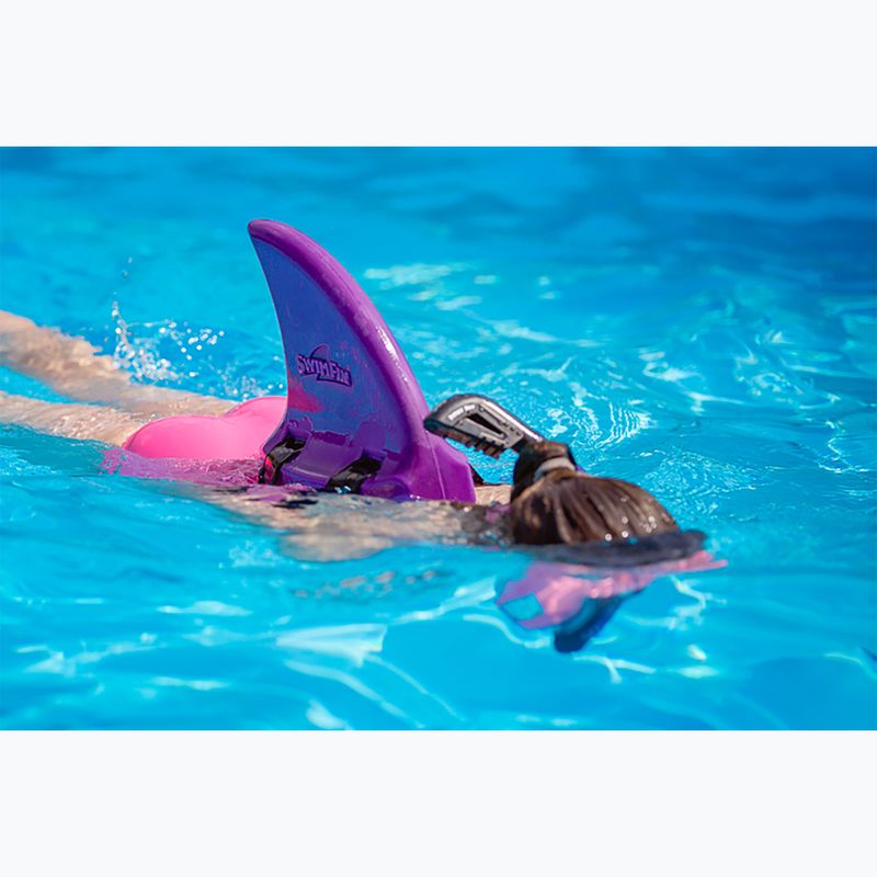 SwimFin SWIMFINPUR Kinder Schwimmflosse lila 3