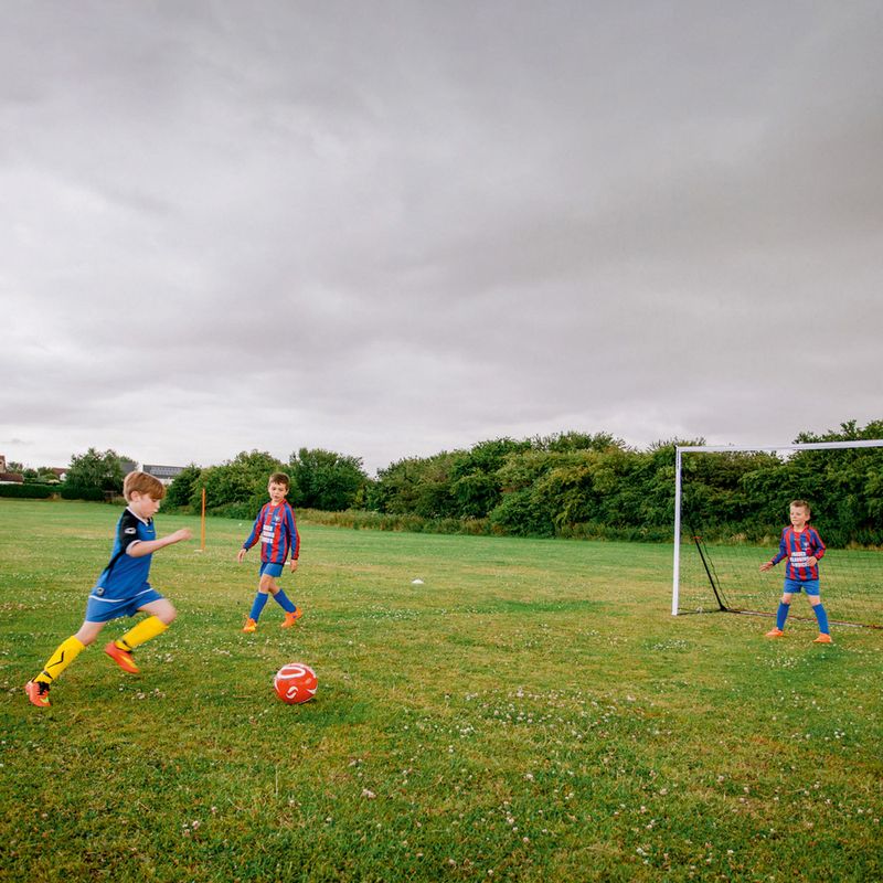 QuickPlay Kickster Academy Fußballtor 365 x 180 cm weiß/schwarz 8