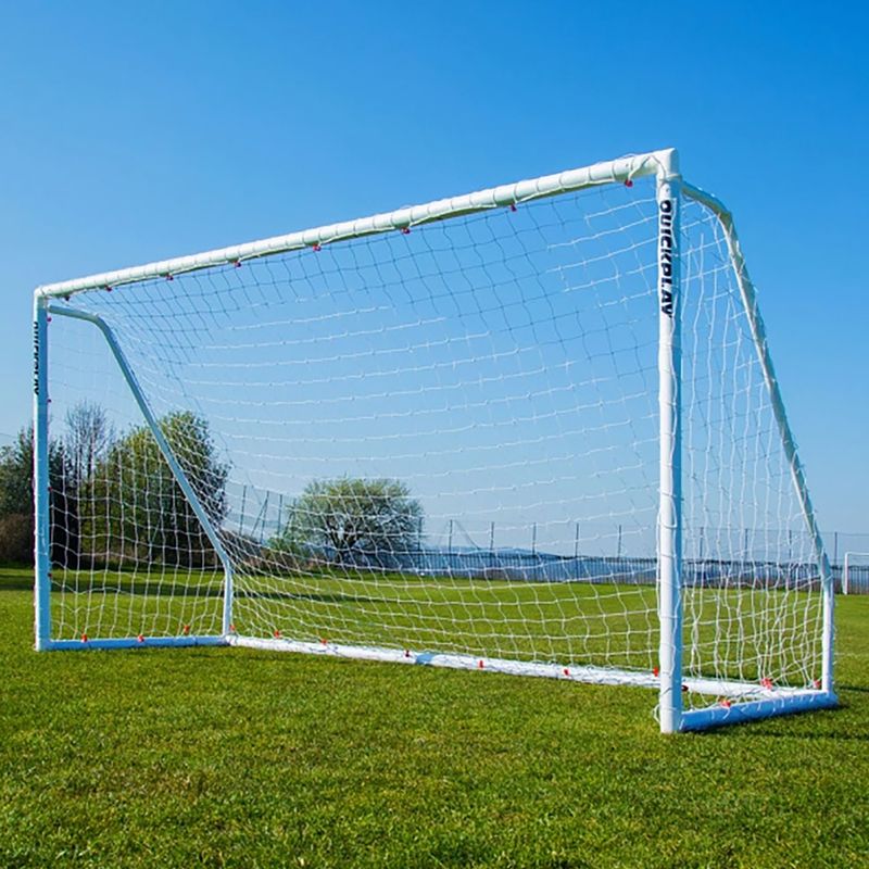 QuickPlay Q-Match Goal Fußballtor 300 x 200 cm weiß/schwarz