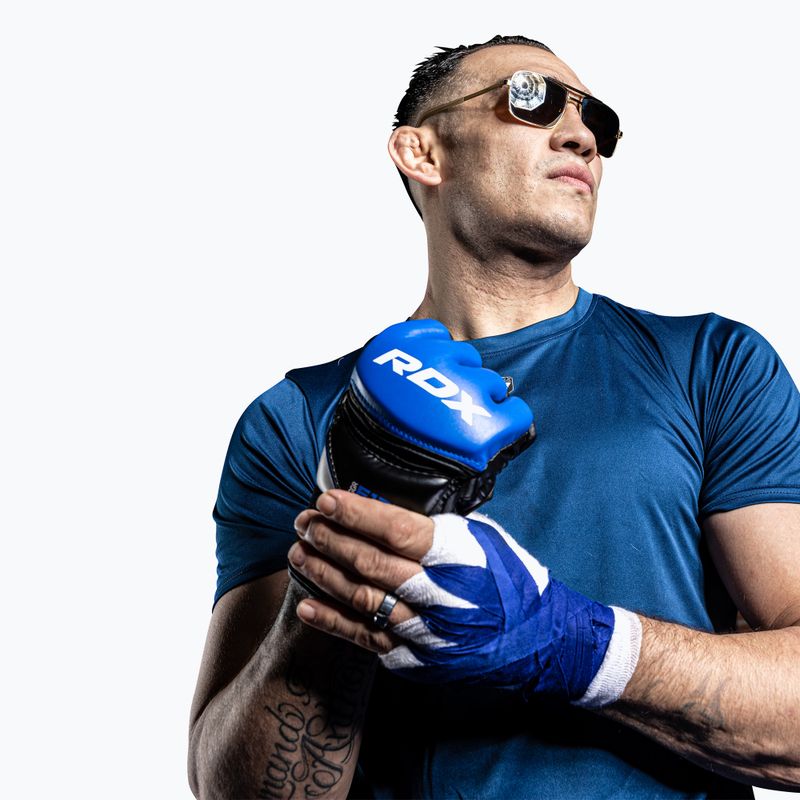 RDX Glove Neues Modell GGRF-12U blau Grappling-Handschuhe