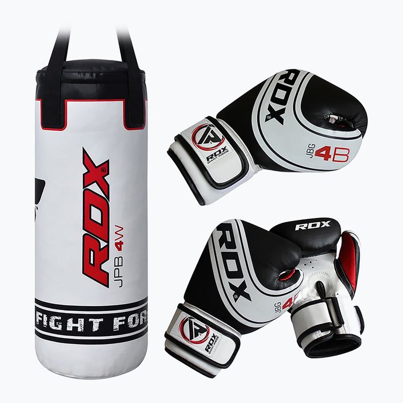 RDX Boxsack 2Pcs Kinder Boxsack + Handschuhe Set weiß 3JPB-4W-2FT