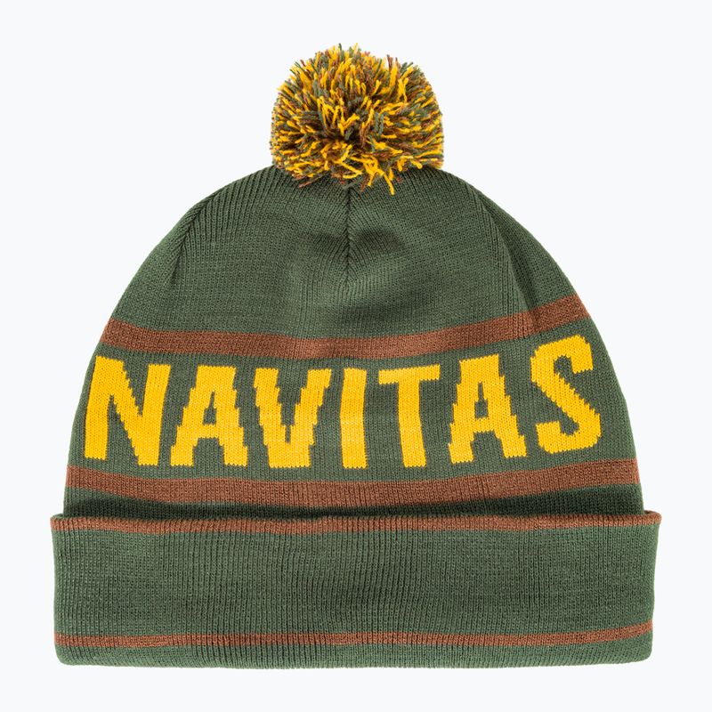Navitas Ski Bobble Wintermütze grün
