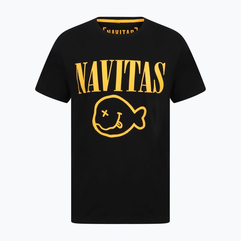 Herren Navitas Kurt Tee schwarz