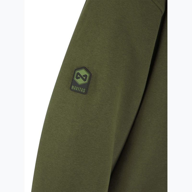 Navitas Sherpa Zip Hoody für Männer grün