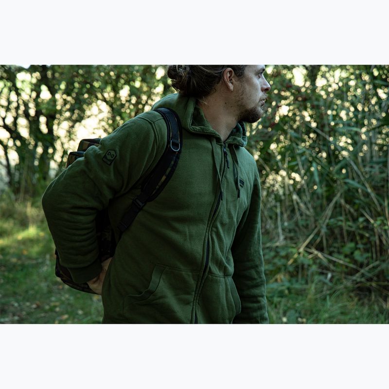 Navitas Sherpa Zip Hoody für Männer grün