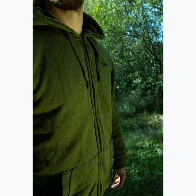 Navitas Sherpa Zip Hoody für Männer grün