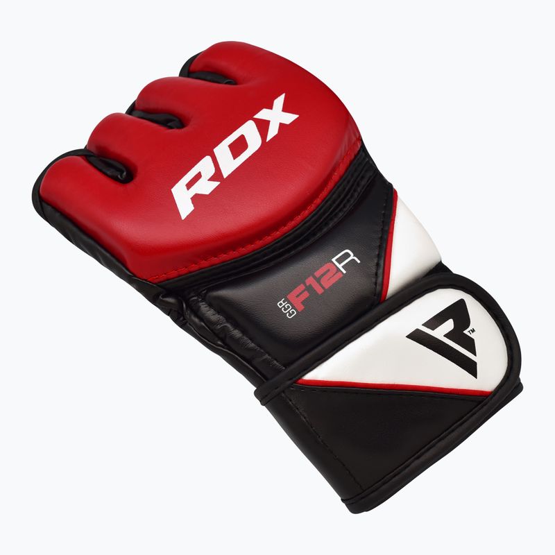 Grappling Handschuhe RDX Glove New Model GGRF-12R rot 4