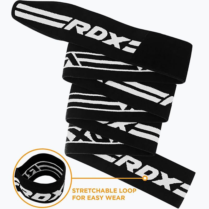 RDX Gym Kniebänder schwarz WAH-K2B 7