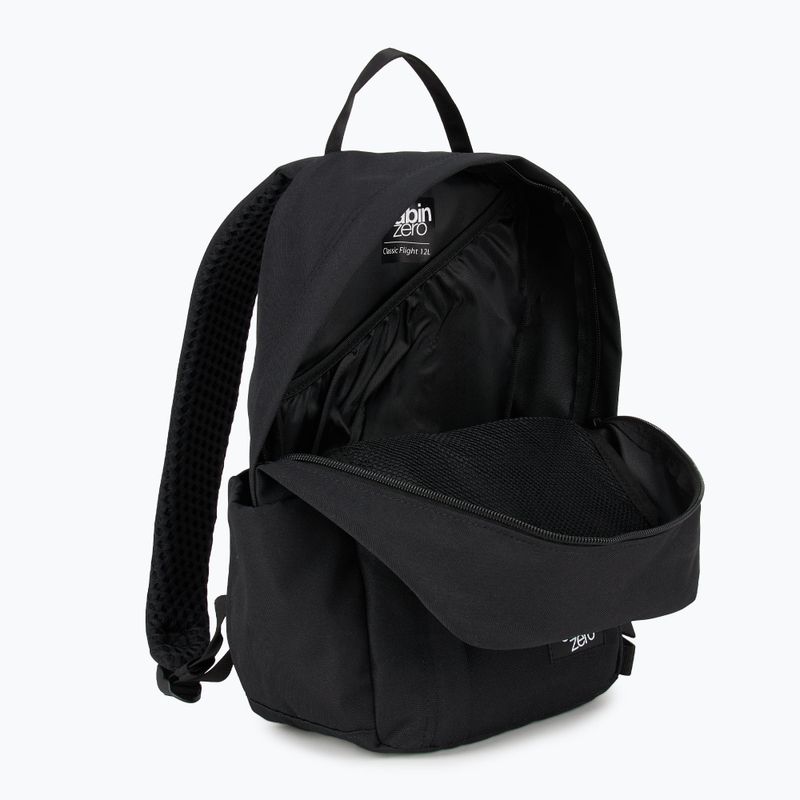 CabinZero Flight 12 l urbaner Rucksack absolut schwarz 4