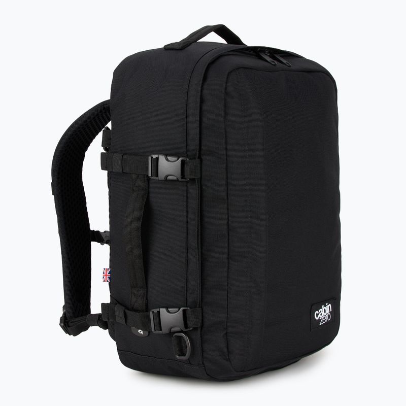 CabinZero Classic Plus 32 l Wanderrucksack absolut schwarz 2