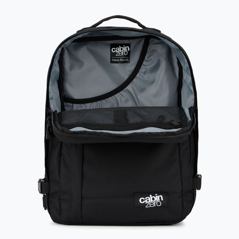 CabinZero Classic Plus 32 l Wanderrucksack absolut schwarz 4