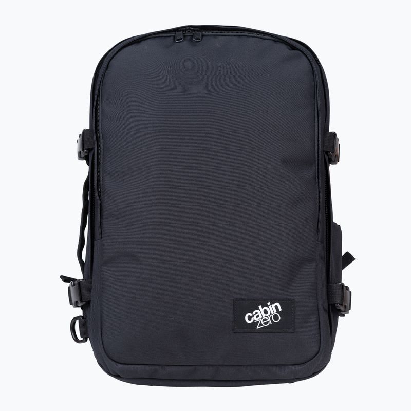 CabinZero Classic Pro 32 l absolut schwarzer Wanderrucksack
