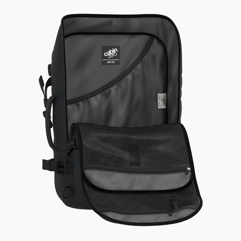 CabinZero Adventure Wanderrucksack 32 l absolut schwarz 7