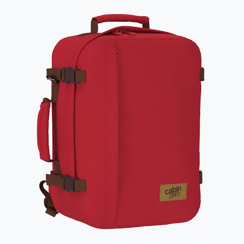 CabinZero Classic 36 l london rot Wanderrucksack 2