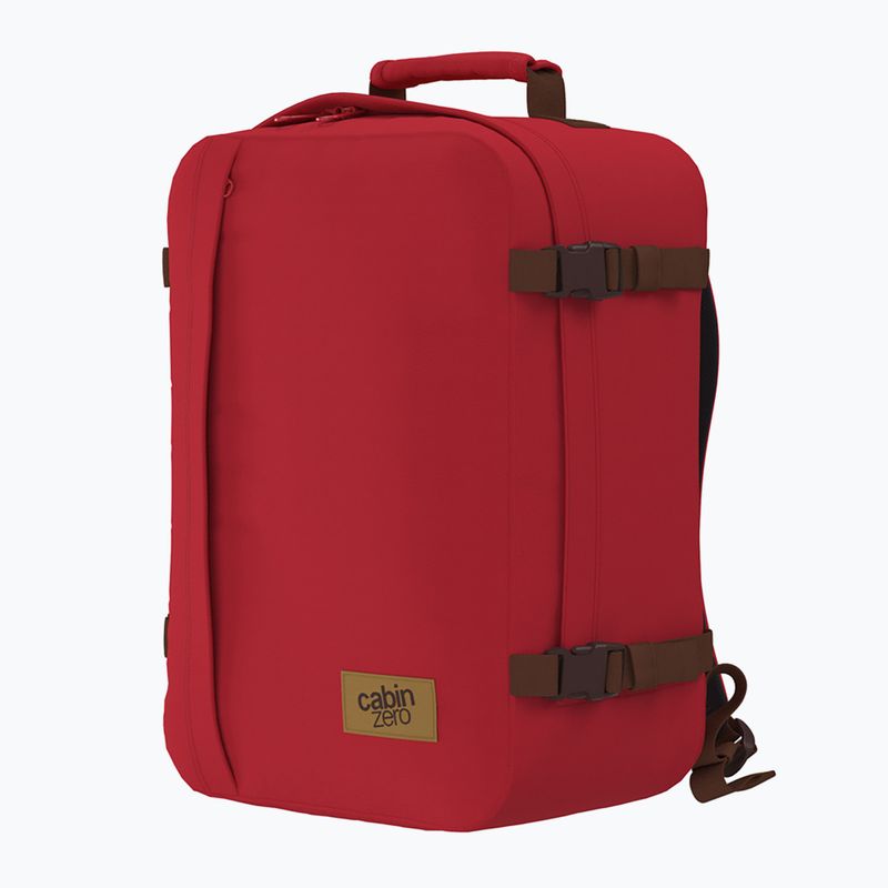 CabinZero Classic 36 l london rot Wanderrucksack 4