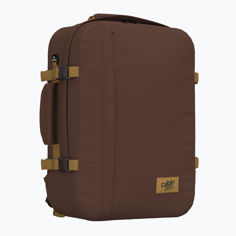 CabinZero Classic 44 l belgische Schokolade Wanderrucksack 2