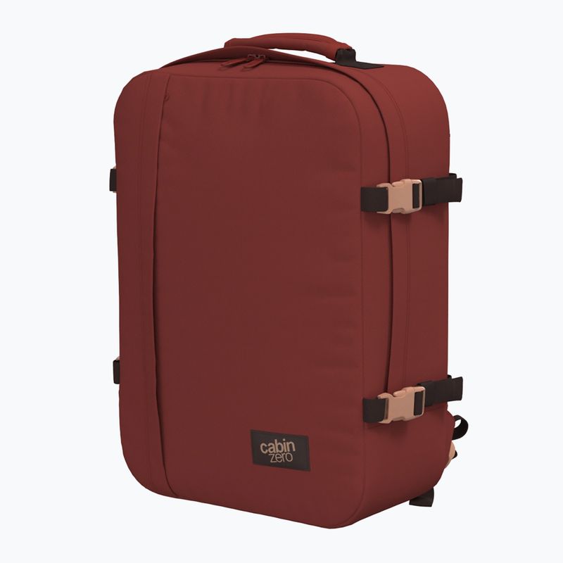 CabinZero Classic 44 l sangrarot Wanderrucksack 4