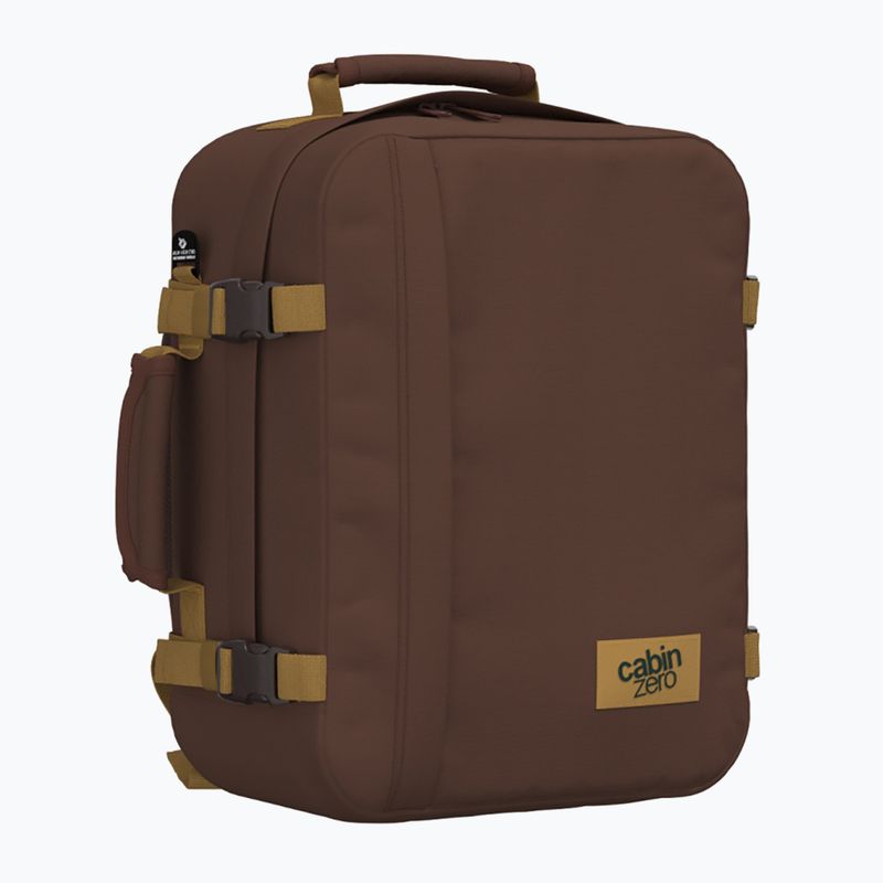 CabinZero Classic 28 l belgische Schokolade Wanderrucksack 2