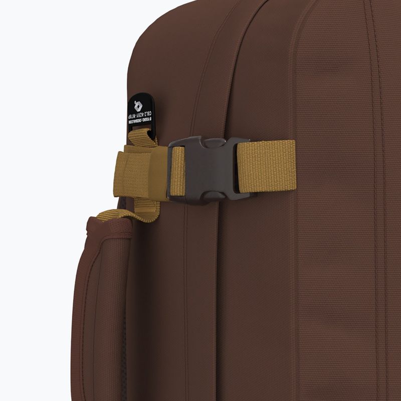 CabinZero Classic 28 l belgische Schokolade Wanderrucksack 10