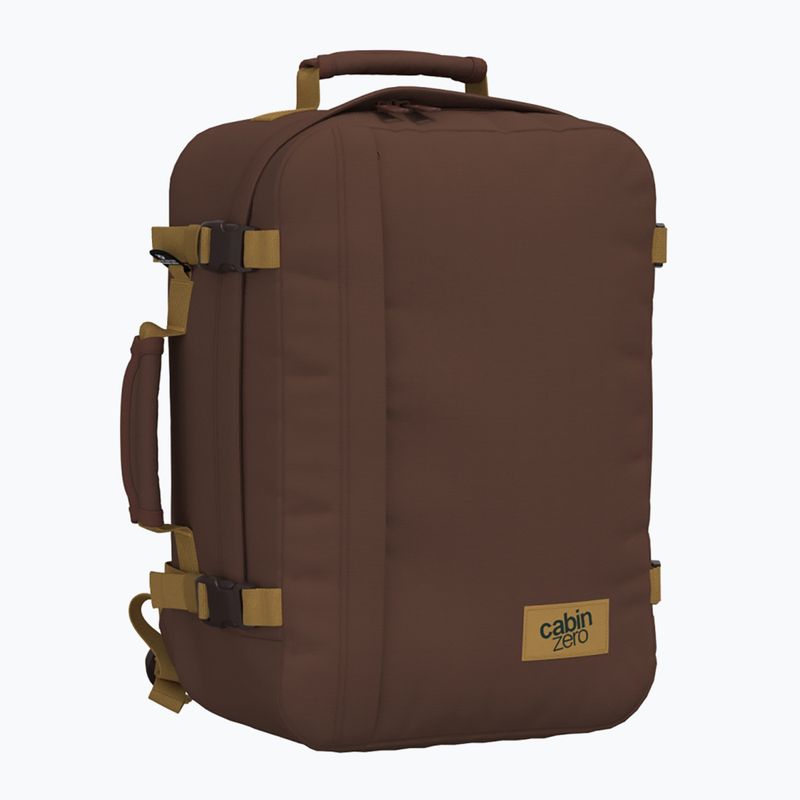 CabinZero Classic 36 l belgische Schokolade Wanderrucksack 2