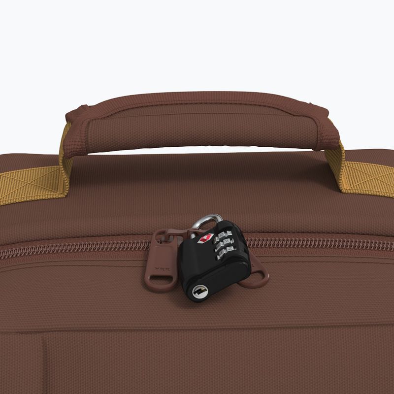 Reiserucksack CabinZero Classic 36 l belgian chocolate 8