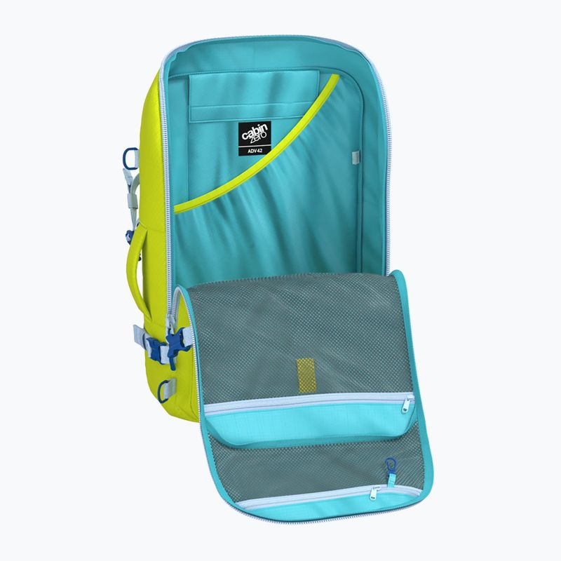 CabinZero Adventure 42 l mojito lime Wanderrucksack 8