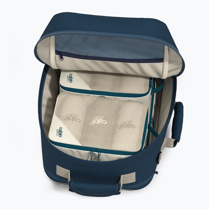 CabinZero Classic Tech 28 l blau Grotte Wanderrucksack 11