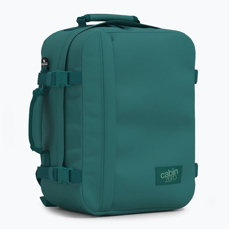 CabinZero Classic 28 l wiesengrüner Wanderrucksack 2