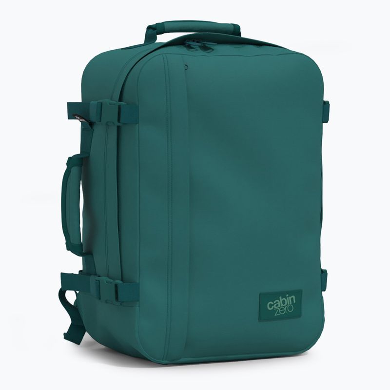 CabinZero Classic 36 l wiesengrüner Wanderrucksack 2