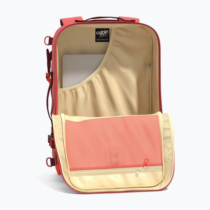 CabinZero Classic Plus 42 l Pfirsichtal Wanderrucksack 9