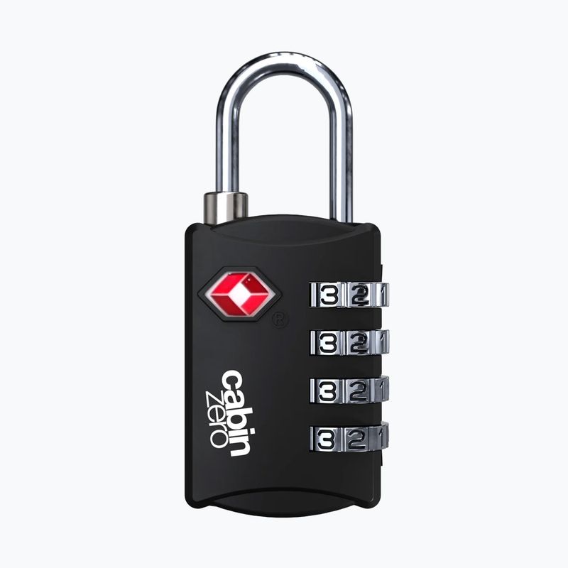 Kofferschloss CabinZero Travel TSA Lock absolute black