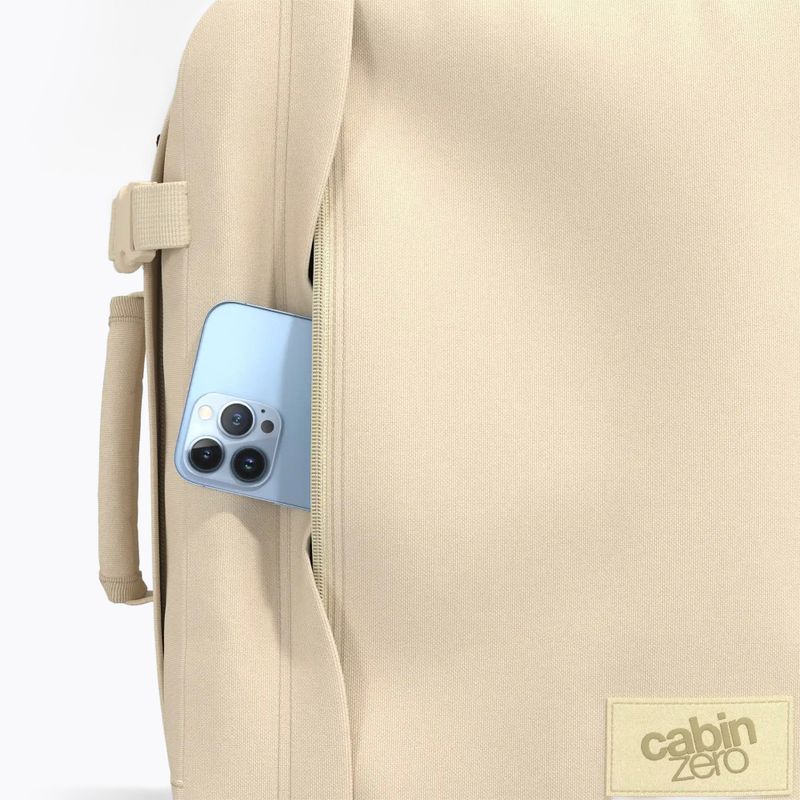 Reiserucksack CabinZero Classic Tech 28 l shell white 11