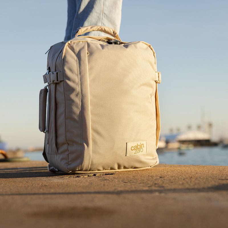 Reiserucksack CabinZero Classic Tech 28 l shell white 14