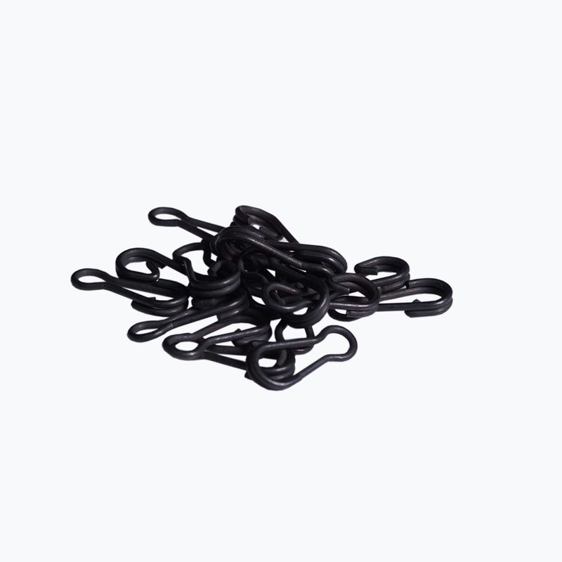 Ridge Monkey Connexion QC Hooklink Clip Karabinerhaken schwarz RMT096 2
