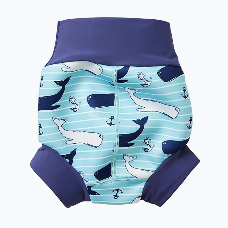 Splash About Happy Nappy Windel Multi-oroby blau schwimmen Windel HNPVML 2