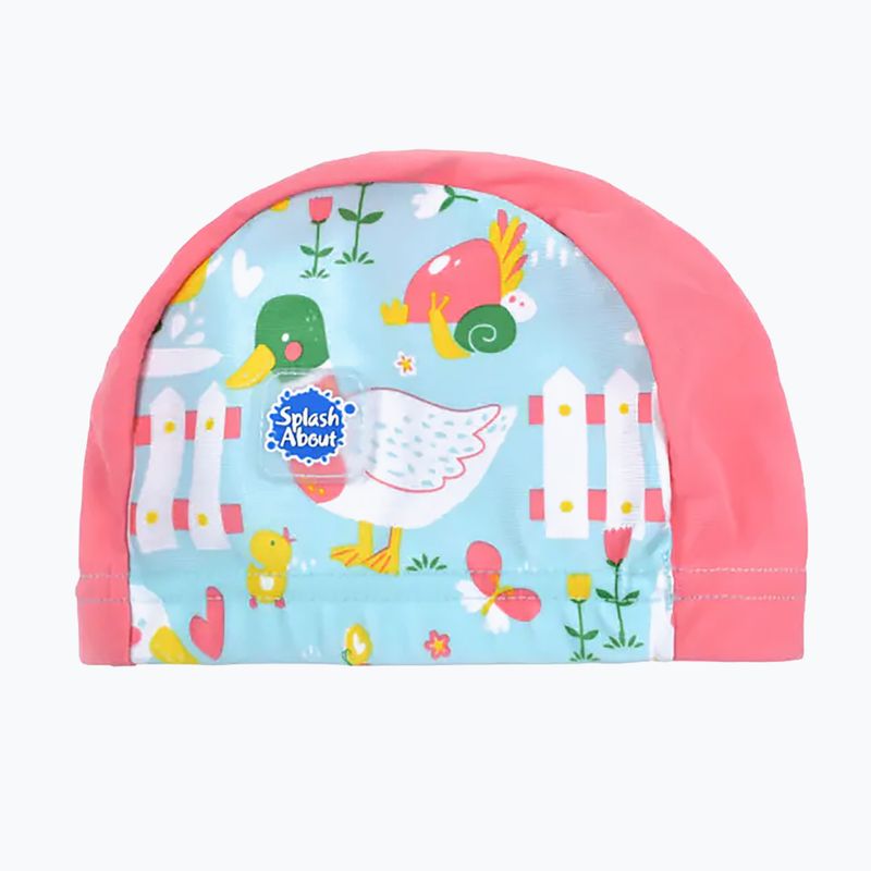 Kinder Badekappe Splash About Arka rosa SHLD18 4
