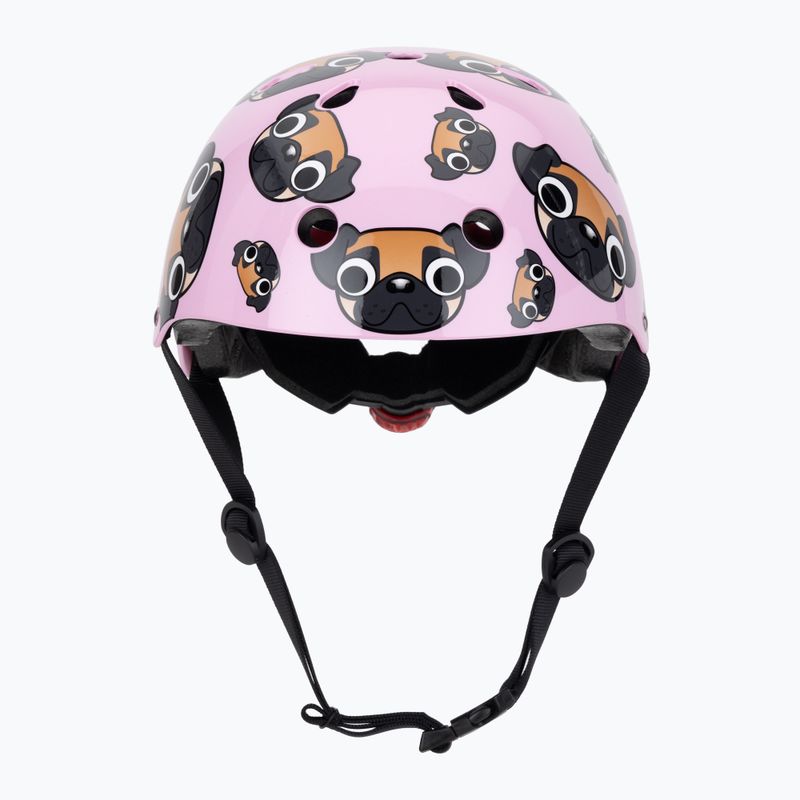 Hornit Mops rosa/brauner Kinderfahrradhelm 2