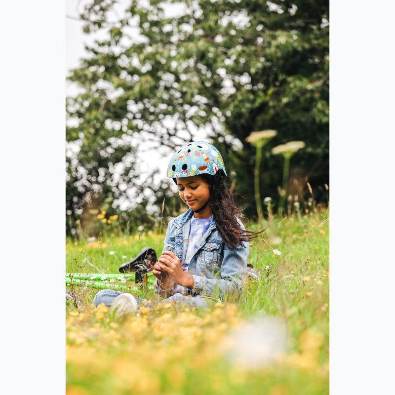 Hornit IceCream blau/multicolor Kinderfahrradhelm