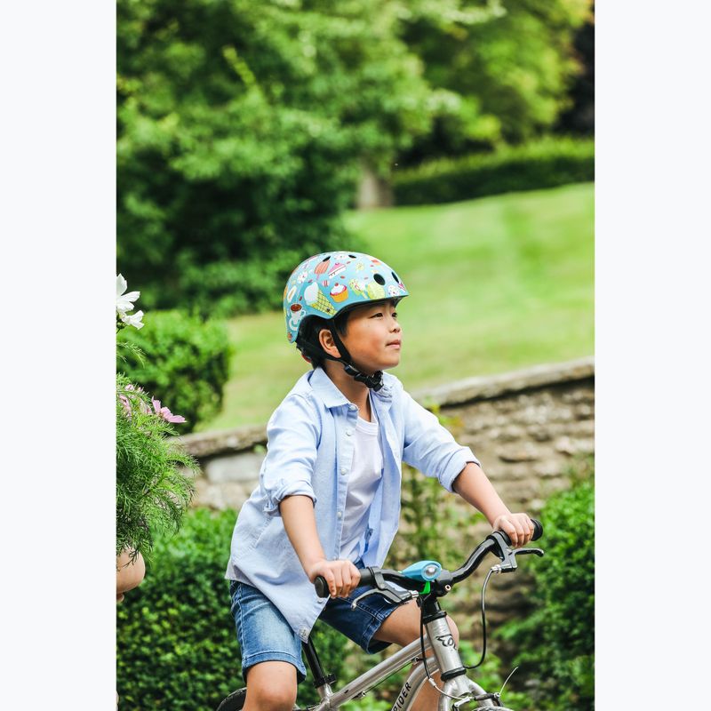 Hornit IceCream blau/multicolor Kinderfahrradhelm