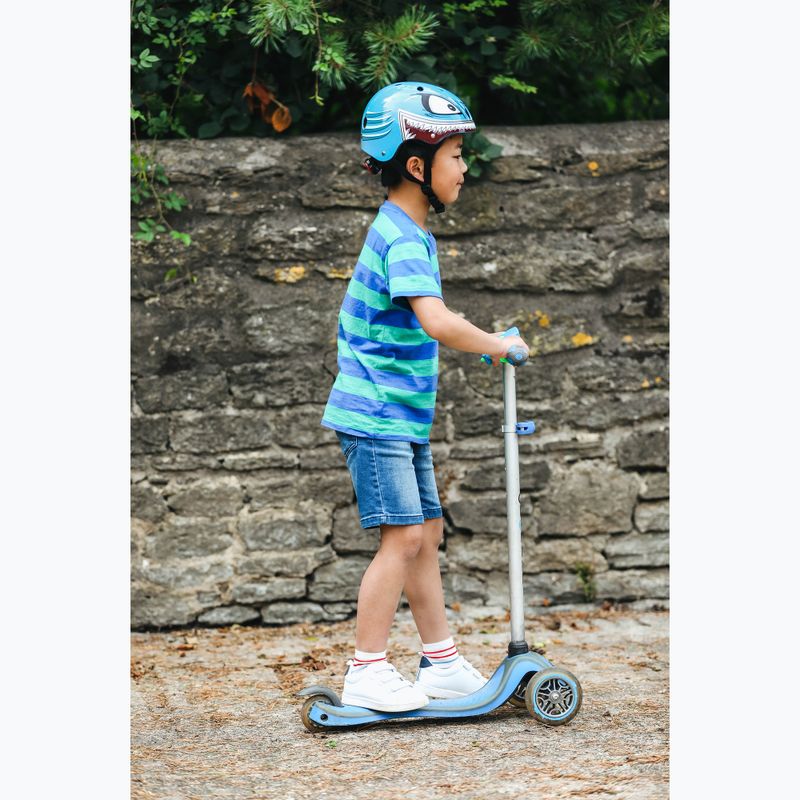 Hornit Shark blauer Kinderfahrradhelm