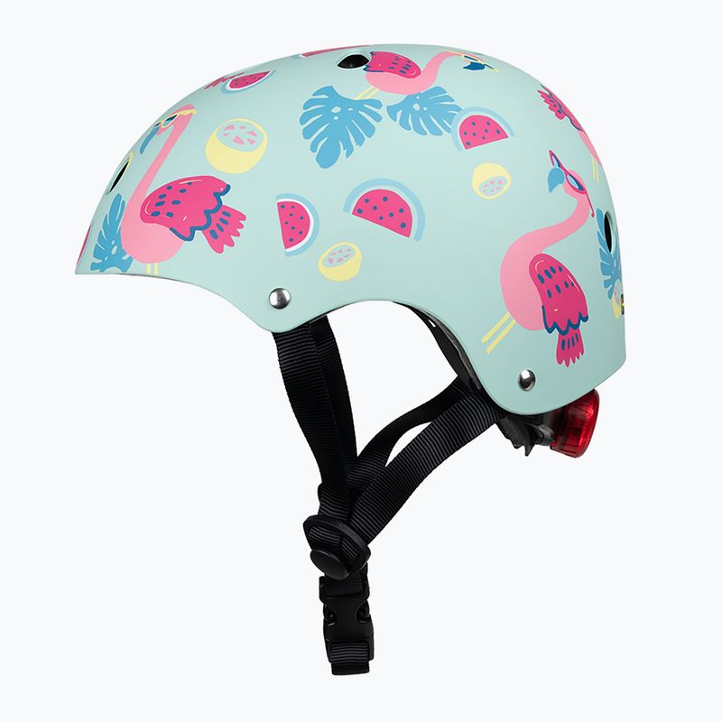 Hornit Kinderfahrradhelm Flaming blau/rosa