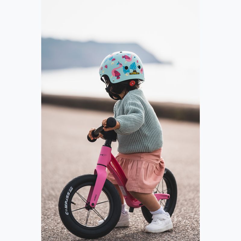 Hornit Kinderfahrradhelm Flaming blau/rosa