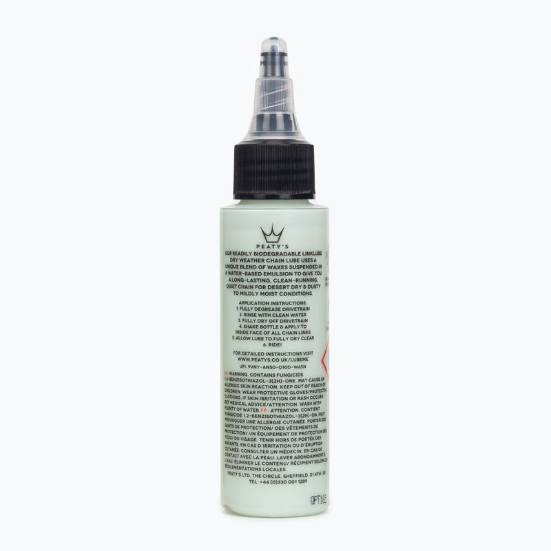 Peaty's Linklube Trockenes Kettenschmiermittel blau 83857 4