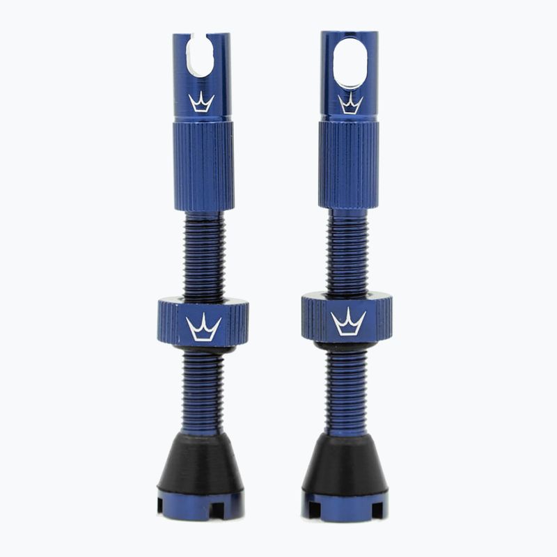 Peaty's X Chris King MK2 Presta Tubeless-Ventile Satz 42 mm navy