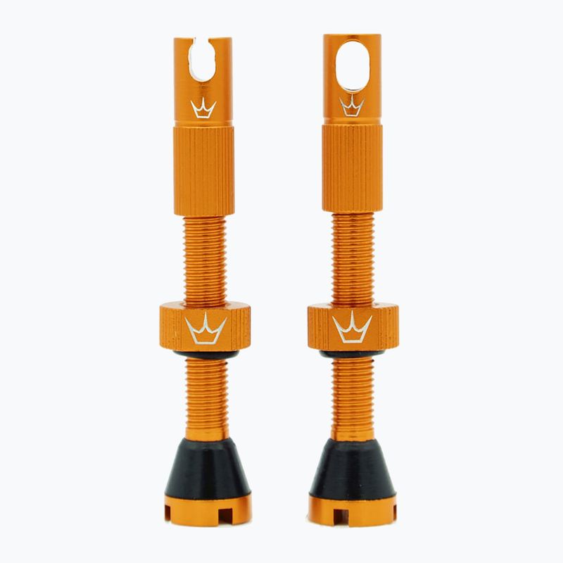 Peaty's X Chris King MK2 Presta Tubeless-Ventilsatz 42 mm mango