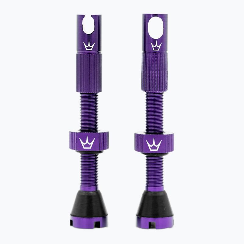 Peaty's X Chris King MK2 Presta Tubeless-Ventilsatz 42 mm violett