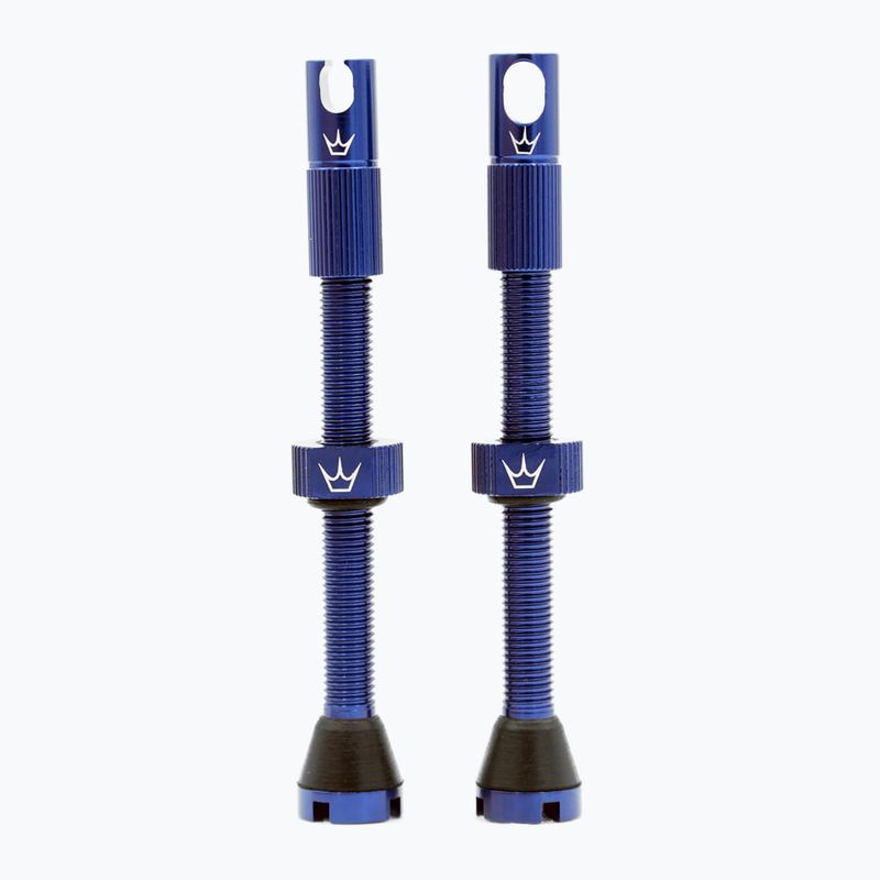 Peaty's X Chris King MK2 Presta Tubeless-Ventile Satz 60 mm navy
